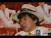 At the press conference.