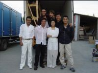 The main cast joined by director Stanley Tong