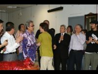 Willie Chan greets Jackie.
