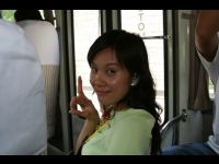 Lalie, one of the hardworking organizers of the charity trip.