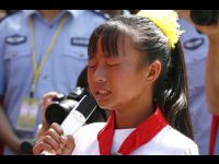 A young girl tearfully describes her heartbreaking situation to Jackie.