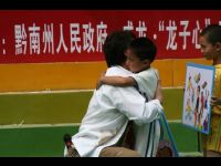 A hug for Big Brother Jackie.