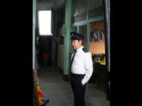 Yuen Biao at the Shing Fung Studio set.