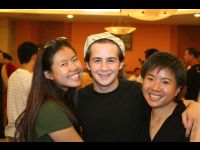 Michael with 3rd Assistant Director Cindy and her mom, Yuen Nong (Jackie's Beijing company manager).