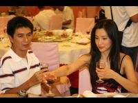 Cameraman Go Lo Fai with actress Li Bing Bing.