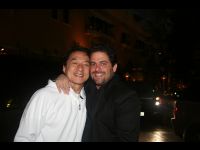 Here I am with Rush Hour 3 director Brett Ratner in Los Angeles.