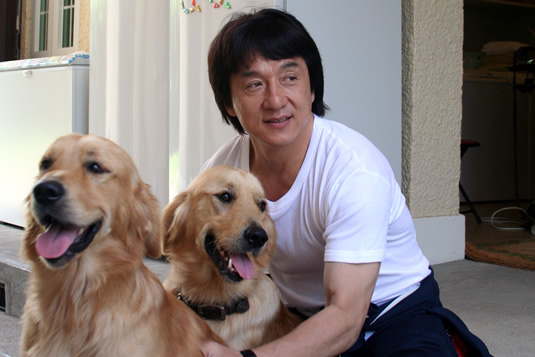 Three handsome guys pose for the camera.