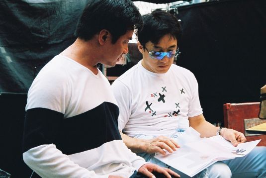 Meeting with director Stanley Tong.