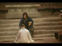 Filming with Jet Li.