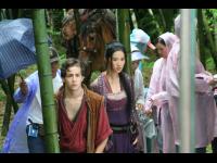 Filming in Anji.